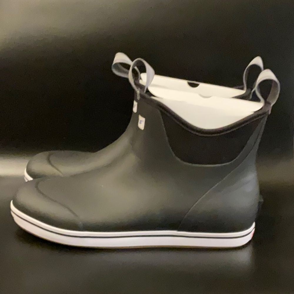 XtraTuf Men’s ankle Deck boot Black - Picture 4 of 7